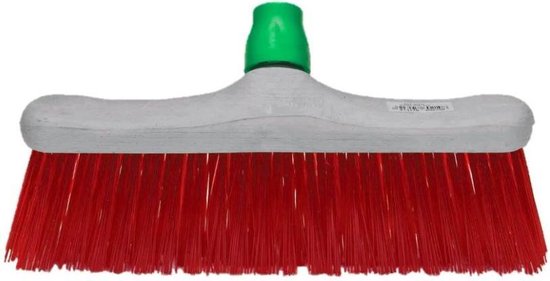 Straatbezem hoofd 30 cm 100% gerecycled plastic!