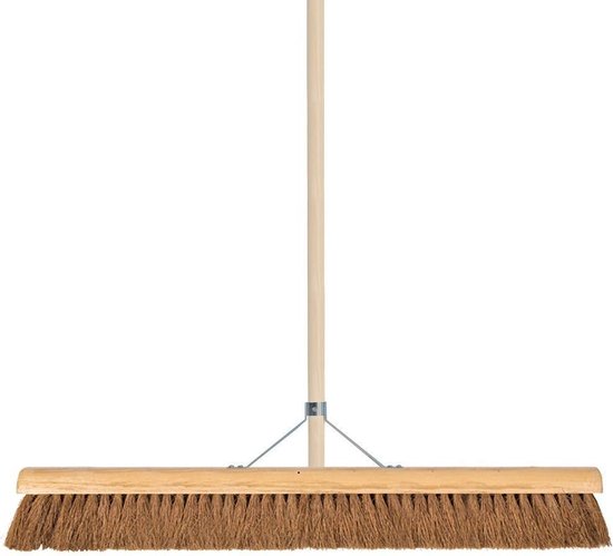 Talen Tools - Zaalveger - 90 cm - Cocosharen - Steel 160 cm | Extra breed