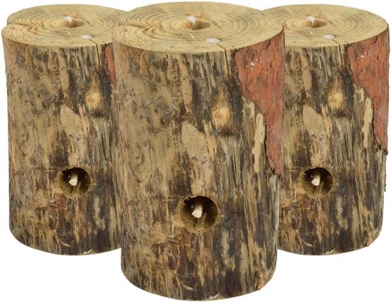 Orange85 Zweedse Fakkel - Hout - 3 stuks - Citronella - Met aansteeklont