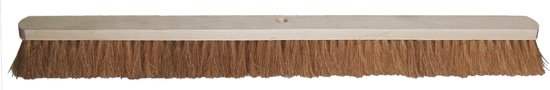 Cocosveger - Bezem kokosharen - 100 cm - Platte Brute Rug - PLI100