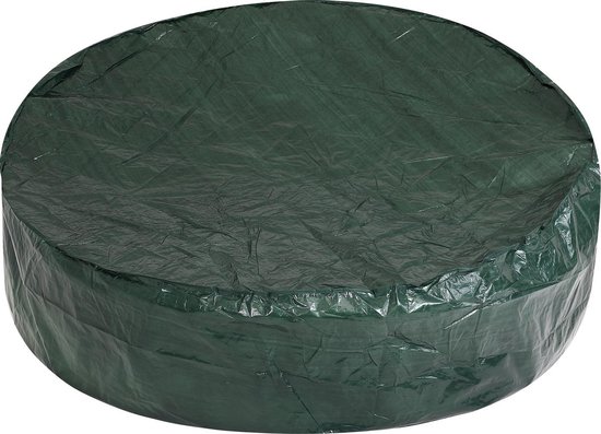 Kingsleeve Beschermhoes Afdekzeil Lounge Weerbestendig 236x67cm Rond PE Tuinset