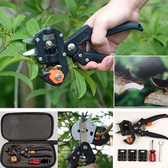 Professionele Snoeischaar Tuin Snoeischaar Snijgereedschap Kit Huishoudelijke Tuin Enten Bonsai Tool Set Fruitboom Bonsai