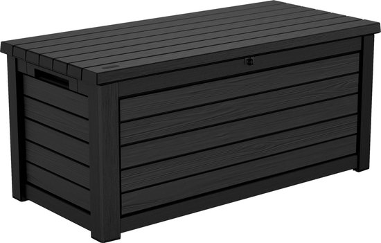 Keter Northwood Opbergbox 630L - Antraciet - 155,4x73x69,3cm