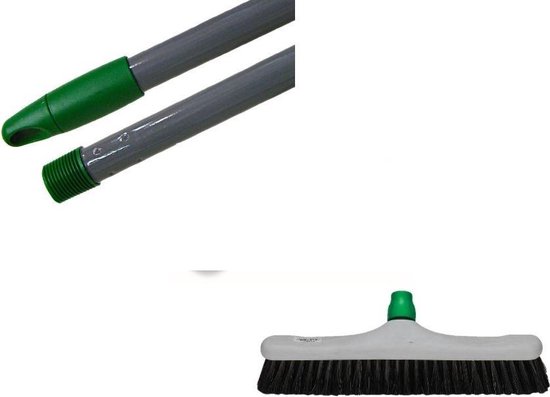 Zachte bezem met steel bezem voor binnen met bezemsteel 30 cm