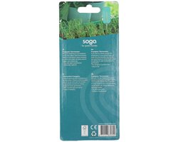 SOGO Kweekkas Thermometer 22cm - Kweekkas meten - Moestuin - binnen kweken