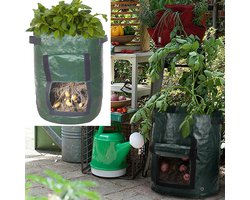 Kweekzak - Tuinzak - Moestuin zak - Groente kweken - Moestuin - Groenten - Aardappelen kweken