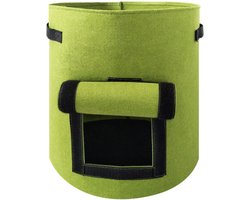 Kweekzak Growbag Grow Bag - Groen - Medium - Aardappels, Wortels, Uien , Planten - Groentenzak - Groeizak - Plantenzak