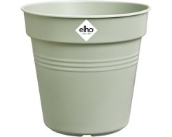 Elho Green Basics Orchidee 13 - Bloempot voor Binnenbuitenkweken En Oogsten - Ø 13.1 x H 12.0 cm - Steengroen
