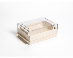 Microgreens-kiemgroente kweekbak economy Ivory