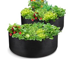Home & Marker - Kweekzak - Plantenzak - Grow Bag - Plantzak - Plantenzakken - Kweekzakken - 30x90 cm - 2 Stuks - PLANTIE