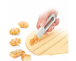 Multi-Round Dough Cutter Pastry Divider Biscuit Pleated Circle Cutter Baking Pastry Tools