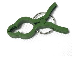 Kasklemmen - bevestigingsclips - Kas Accessoires - 20 stuks - kas accessoires - Bevestigingsclip voor kasfolie - Geschikt voor tuin- en kasaccessoires - Kas fixatie clips - Plant Broeikas Klemmen - Groen