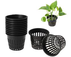 Dailygoods- Hydrocultuurmand set van 10 stuks - Plantenmand - Plantenbak voor buiten - Tuindecoratie - PP-plastic - Duurzaam materiaal