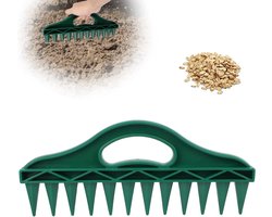 VVGoods - Handzaam tuinzaaimachine voor zaaien en grond losmaken - Draagbare zaadafstandhouder voor groenten, bloemen en kruiden